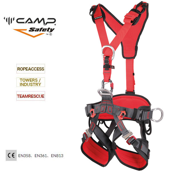 (C)CAMP Safety 5219301 GT(NEXUM) (ロープアクセス用ハーネス) 【フルボディハーネス】【ロープアクセス】【鉄塔や産業用構造物での作業】【チームレスキュー】【カンプ ワーク】【ワーク&セーフティ】【Work&Safety】【クライミング館】【イチ押し】