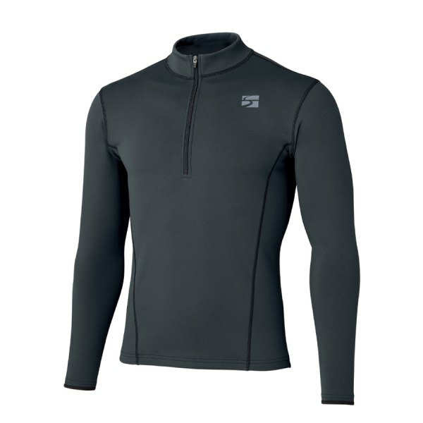 (A)ファイントラック FWM0132-DKGY・フラッドラッシュジップネック Men's(カラー:ダークグレー)【2】