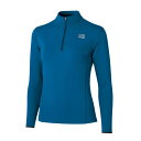 (A)ファイントラック FWW0132-FENV・フラッドラッシュジップネック Women's(カラー:フェザーネイビー)【ウィメンズ】【レディース】【女性用】...