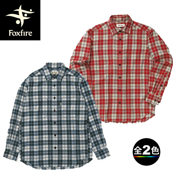 フォックスファイヤー 5112416・TSウォームチェックシャツ(Men's) / TS Warm Check...