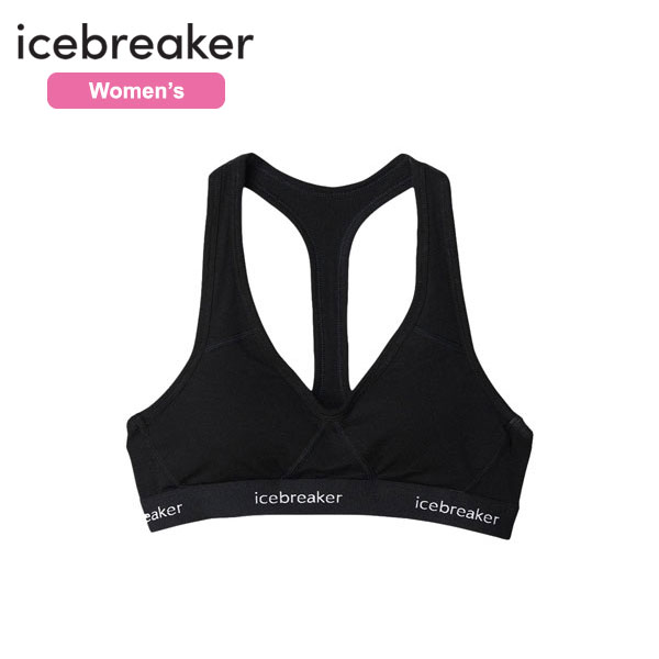 (R)icebreaker(アイスブレーカー)IUW52201・スプライト レーサーバック ブラ(レディース)/ W SPRITE RACERBACK BRA