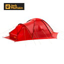 (1)ジャックウルフスキン 3003811_2015・ANTARCTICA DOME(Peak Red)【50%OFF】【テント】【登山】【キャンプ】【アウトド...