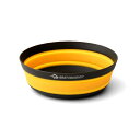 (A)シートゥサミット ST84156・フロンティアULボウル(M/サルファーイエロー)【キャンプ】【登山】【食器】【シリコン】【折りたたみ】【コンパクト】【3】