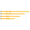 (A)シートゥサミット・ST88120002・ストレッチロック20mmセット(イエロー/All 20mm 4Pack)【3】