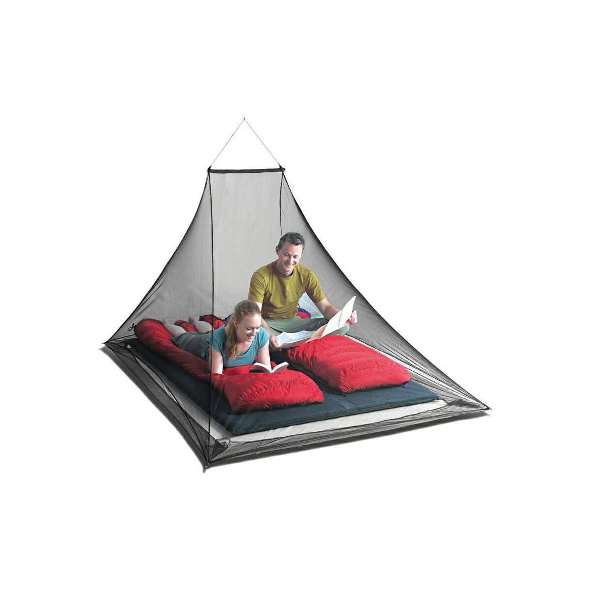 (A)シートゥサミット・ST82412001・モスキートピラミッドネット(ブラック／ダブル)【3】【SEA TO SUMMI..