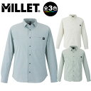 (T)ミレー MIV03194・インセクト バリヤー チェックシャツ ロングスリーブ/IB CHECK SHIRT LS M【20%OFF】【登山】【トレッキング】【キャンプ】【アウトドア】【防虫素材】【虫除け】【半袖シャツ】【ベースレイヤー】【ウエア館】【SALE】