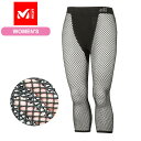 (R)ミレー MIV01359・LD DRYNAMIC MESH 3/4 TIGHTS / ウィメンズ ドライナミック メッシュ 3/4 タイツ【登山】【トレイルランニング】【トレッキング】【アンダーウェア】【LaLa】【ウィメンズ】【レディース】【女性用】