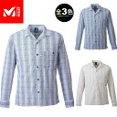 (T)ミレー MIV02010 ワシ チェック クイックドライ シャツ ロングスリーブ【30％OFF】【登山】【キャンプ】【トレッキング】【ハイキング】【長袖シャツ】【速乾】【天然素材】【ウエア館】