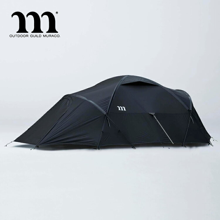 MURACO TE0020BK・NORM 3P BLACK【ムラコ】【ノーム3Pブラック】【登山】【キャンプ】【テント】【3人用】【新着】