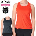 (R)Rab (ラブ) QBL-23・ソニックウルトラベスト(ウィメンズ)/Women's Sonic Ultra Vest【タンクトップ】【登山】【キャンプ】【トレッキング】【ランニング】【トレイルランニング】【ウィメンズ】【レディース】【女性用】【LaLa】