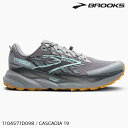 (S)ブルックス / 1104571D098_BMM4573 / カスケディア19メンズ(BROOKS CASCADIA 19 M'S)【トレイルランニングシュ...