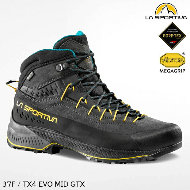 (S)スポルティバ / 37F900735 / トラバース4エボミッドGTX(LA SPORTIVA TX4 EVO MID GTX)【登山靴】【アプローチシューズ】【シューズ館】