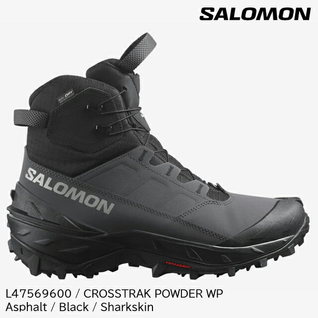 (S)サロモン / L47569600 / クロストラックパウダーウォータープルーフメンズ(Salomon CROSSTRAK POWDE..