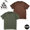 (T)スタティック 100223・オール エレベーション S/S シャツ メンズ / ALL ELEVATION S/S SHIRTS M's【メリノウール】【登山】【トレッキング】【トレラン】【キャンプ】【Tシャツ】【半袖】【アンダー】【ベースレイヤー】【ウエア館】