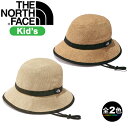 (R)ノースフェイス NNJ02308・ハイクハット（キッズ）/ Kids' HIKE Hat【キッズ】【子供用】【ジュニア】【帽子】【あご紐付き】【コンパクト】【LaLa】