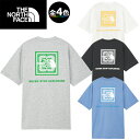 ザ・ノース・フェイス NT32446・ショートスリーブバンダナスクエアロゴティー(メンズ)/ S/S Bandana Square Logo Tee【25%OF...