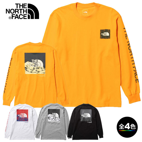 ノースフェイス NT32344・ロングスリーブスリーブグラフィックティー(メンズ) / L/S Sleeve Graphic Tee【30%OFF】【長袖】【登山】【トレッキング】【キャンプ】【旅行】【トラベル】【アウトドア】【即納】【自社倉庫保管品】