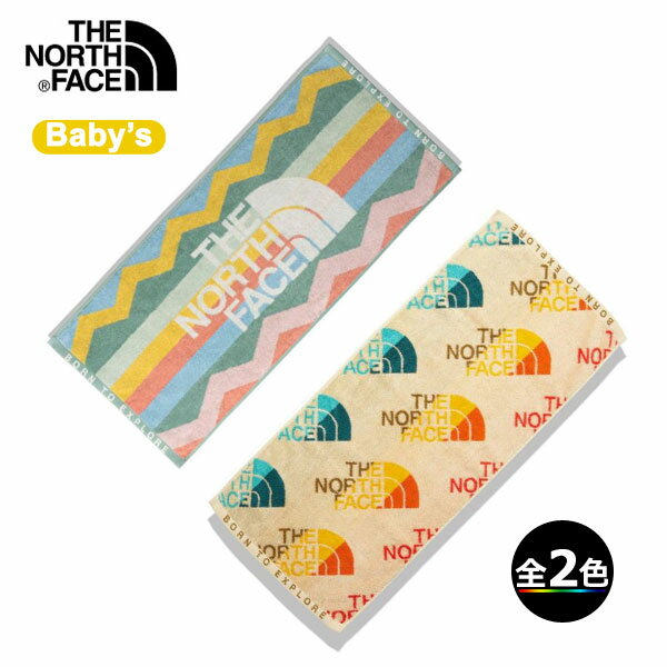 R ノースフェイス NNB22221・マウンテンレインボータオルM ベビー / Mt.Rainbow Towel M【今治産】【オーガニックコットン】【ベビー】【赤ちゃん】【LaLa】