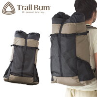 (e)Trail Bum（トレイルバム）・ STEADY/ステディ (バックパック) カラー:KHAKI【登山】【トレッキング】【トレイル】【ハイキング】【バックパッキング】【キャンプ】【エコープラザ】