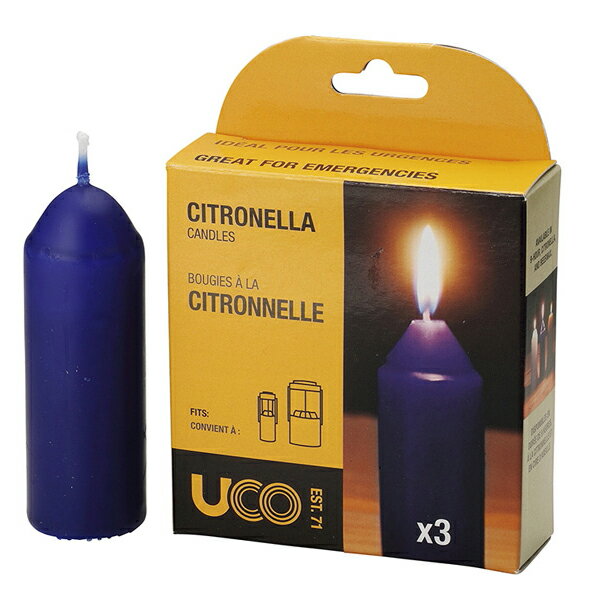 UCO(ユーコ)24619・キャンドルランタン シトロネラ スペアキャンドル【登山】【キャンプ】【ライト】通販格安セール情報 楽天 通販