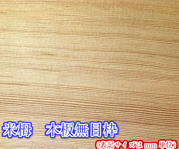 [木材] ［板]米栂　木板無目枠30mmX100mmX3000mm