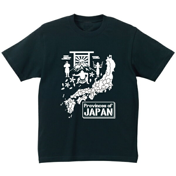 SAKAKI 日本地図 Tシャツ