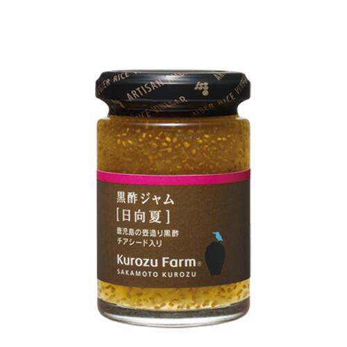 【KurozuFarm】黒酢ジャム［日向夏］155g｜鹿児島 福山 坂元のくろず 壺畑 坂元醸造 クロズファーム ｜のサムネイル