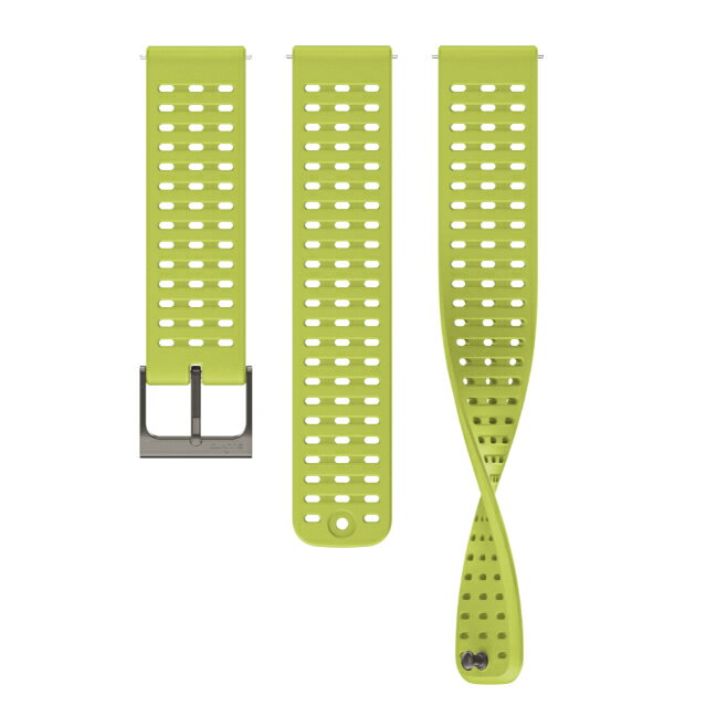 乐天商城 - 純正部品　SUUNTO（スント）Suunto 22mm Athletic 2 Silicone Strap Light Lime S+M 【日本正規品】 幅22mm ライトライム 　SS050882000　送料無料　新品未使用　大特価