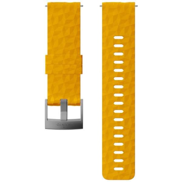 樂天商城 - 純正部品　SUUNTO（スント）24 EXP1 SILICONE STRAP M【日本正規品】 SS050012000 AMBER/GRAY 送料無料　新品未使用　大特価