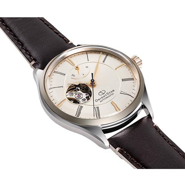 ORIENT STAR オリエントスター　クラシックセミスケルトン　Classic Collection　自動巻き　腕時計　ペアウォッチ　夫婦　カップル　記念日　ギフト　【RK-AT0201G＆RK-ND0010G】
