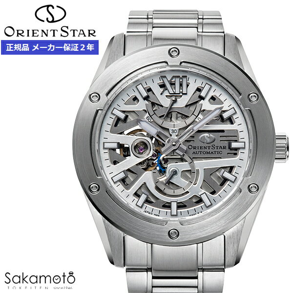 ORIENT STAR オリエントスター　M34 アバンギャルド F8 スケルトン　Contemporary Collection　自動巻き　腕時計　ウォッチ　男性　紳士　メンズ　【RK-BZ0001S】