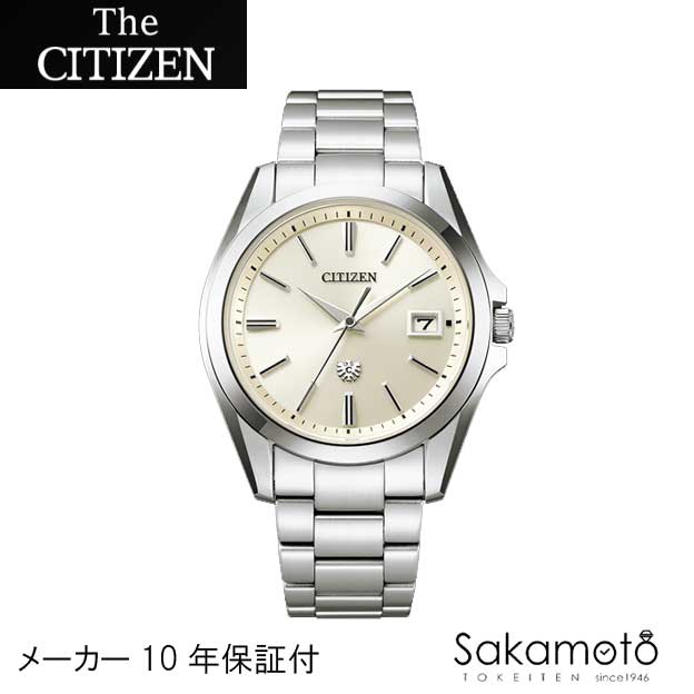 シチズン ザ シチズン 腕時計（メンズ） 正規品　ザ・シチズン　THE　CITIZEN【AQ4060-50A】エコドライブ　ステンレス　年差±5秒　10年保証付　パーペチュアルカレンダー