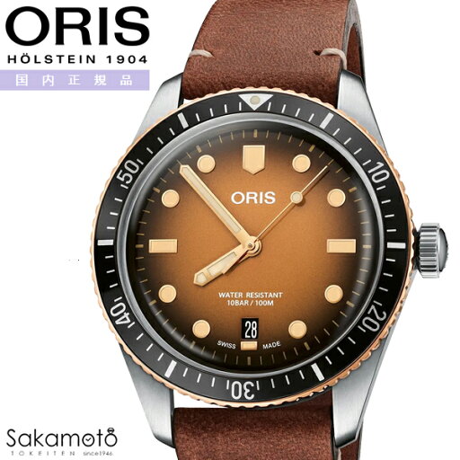 国内正規品 ORIS オリス Divers ダイバーズ65 自動巻き 40ミリケース ブラウン文字盤 10気圧防水 ブロンズ&ステンレス レザー 革ストラップ レトロ ダイバー 【01 733 7707 4356-07 5 20 45】 国内正規品 ORIS オリス Divers ダイバーズ65 自動巻き 40ミリケース ブラウン文字盤 10気圧防水 ブロンズ&ステンレス レザー 革ストラップ レトロ ダイバー 【01 733 7707 4356-07 5 20 45】