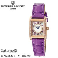 【2021年5月発売予定】200本限定モデル国内正規品FREDERIQUECONSTANTフレデリックコンスタン日本限定モデル腕時計クオーツダイヤモンドMOPピンクGOLDプレートレディース女性用婦人用【クラシックカレレディース】【FC-200MPWVDCD14】