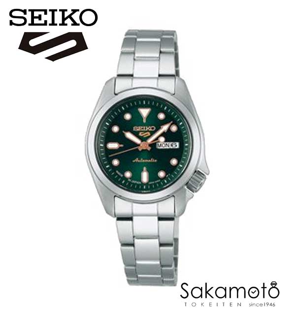 【2024年12月6日発売】正規品　SEIKO【セイコー】セイコー5 スポーツ SEIKO 5 SPORTS 自動巻き メカニカル 腕時計 28ミリケース　レディース　 セイコーファイブ スポーツ SKXシリーズ【SRRA005】