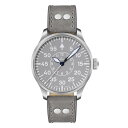【新作】正規品【Laco ラコ】オリジナルパイロットウォッチ ドイツ製 862162 PILOT Augsburg39 Grau パイロット アーヘン39 グラウ 【自動巻 】39mmケース メンズ紳士用 革ストラップ【862162】