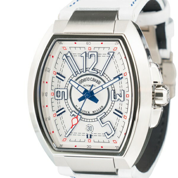 国内正規品　roberto cavalli BY FRANCK MULLER　ロベルトカヴァリ バイ フランクミュラー　腕時計　ウォッチ　自動巻き　メンズ　男性　紳士　【RV1G207L0021】AE