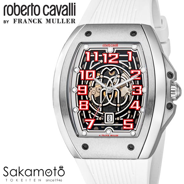 国内正規品 roberto cavalli BY FRANCK MULLER ロベルトカヴァリ バイ フランクミュラー 腕時計 ウォッチ 自動巻き メンズ 男性 紳士 【RV1G205P1011】