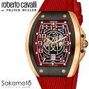 国内正規品　roberto cavalli BY FRANCK MULLER　ロベルトカヴァリ バイ フランクミュラー　腕時計　ウォッチ　自動巻き　メンズ　男性　紳士　【RV1G205P105】