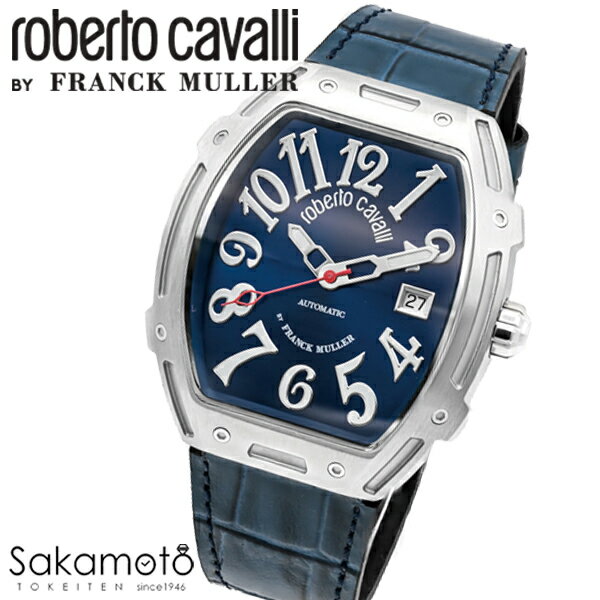 国内正規品　roberto cavalli BY FRANCK MULLER　ロベルトカヴァリ バイ フランクミュラー　PARADISE KING　腕時計　ウォッチ　オートマチック　メンズ　男性　紳士　RV1G260L0021