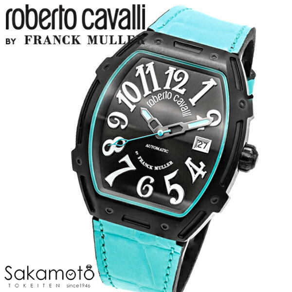 国内正規品　roberto cavalli BY FRANCK MULLER　ロベルトカヴァリ バイ フランクミュラー　PARADISE KING　腕時計　ウォッチ　オートマチック　メンズ　男性　紳士　RV1G260L0031