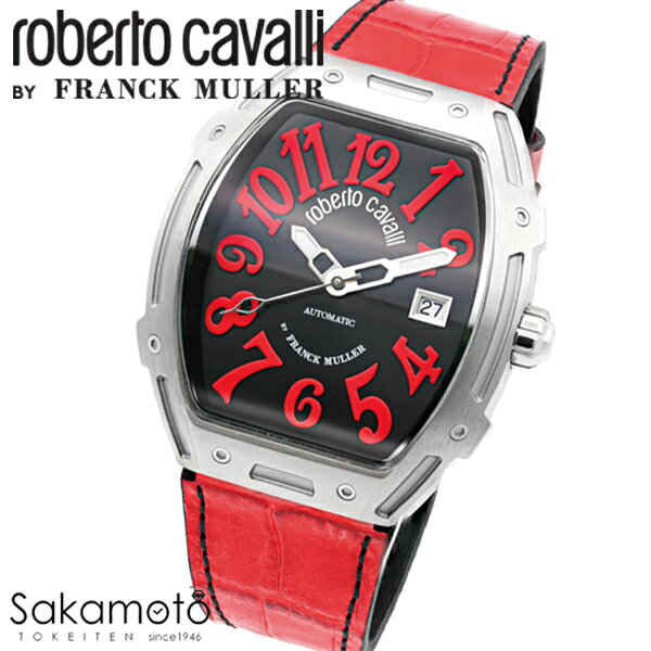 国内正規品　roberto cavalli BY FRANCK MULLER　ロベルトカヴァリ バイ フランクミュラー　PARADISE KING　腕時計　ウォッチ　オートマチック　メンズ　男性　紳士　RV1G260L0041
