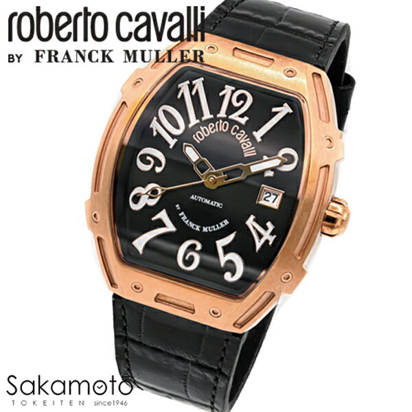 国内正規品　roberto cavalli BY FRANCK MULLER　ロベルトカヴァリ バイ フランクミュラー　PARADISE KING　腕時計　ウォッチ　オートマチック　メンズ　男性　紳士　RV1G260L0061