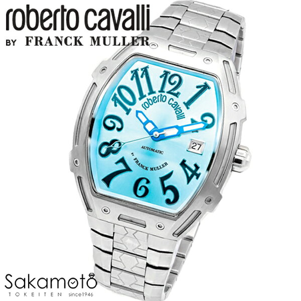 国内正規品　roberto cavalli BY FRANCK MULLER　ロベルトカヴァリ バイ フランクミュラー　PARADISE KING　腕時計　ウォッチ　オートマチック　メンズ　男性　紳士　RV1G260M0071