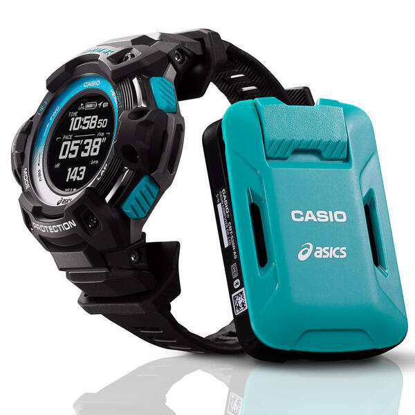 国内正規品 CASIO【Gショック】CASIO G-SHOCK × アシックス ASICS モーションセンサーセット Runmetrix ランニングウォッチ 腕時計 メンズ モバイルリンク 【GSR-H1000AS-SET】AE