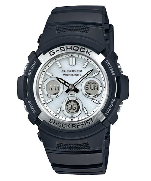 国内正規品G-SHOCK　電波ソーラー　デジアナ　ブラック　メンズ　腕時計　男性用　20気圧防水【A
