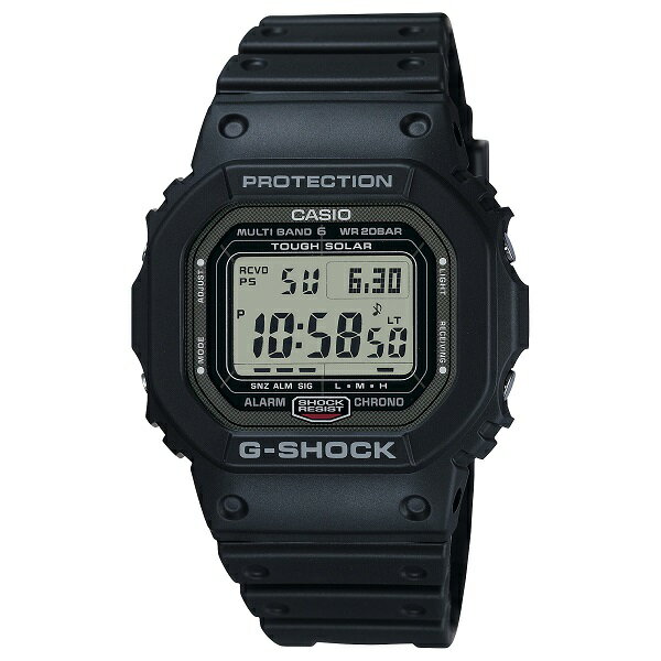 楽天金沢　時計職人の店　さかもと正規品G-SHOCK DW-5000シリーズ　スクリューバック　電波ソーラー　日本製　腕時計　メンズ　男性用　ジーショック　デジタル　ブラック 【日本製】AL