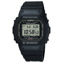 正規品G-SHOCK DW-5000シリーズ スクリューバック 電波ソーラー 日本製 腕時計 メンズ 男性用 ジーショック デジタル ブラック 【日本製】AL