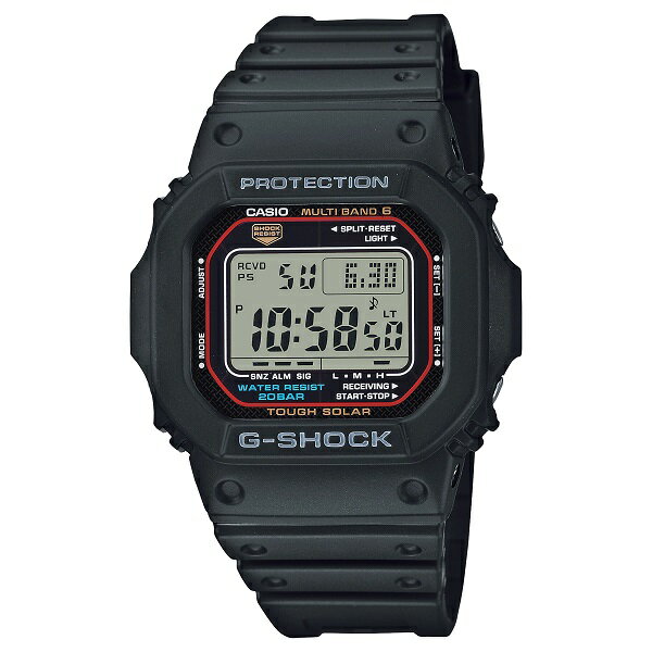 楽天金沢　時計職人の店　さかもと国内正規品　G-SHOCK　Gショック　5600シリーズ　電波ソーラー　腕時計　ウォッチ　メンズ　男性用　デジタル　ブラック　カシオ　ジーショック【GW-M5610U-1JF】AE