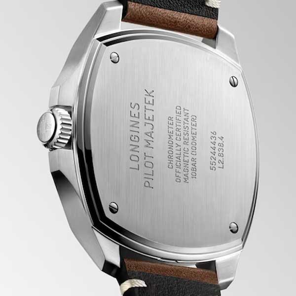 国内正規品LONGINES　ロンジン【The Longines Heritage （ロンジン ヘリテージ )】 パイロットマジェテック ボックス エディション　自動巻き　43ミリケース　NATOストラップ付き　メンズ　腕時計【L2.838.4.53.9】